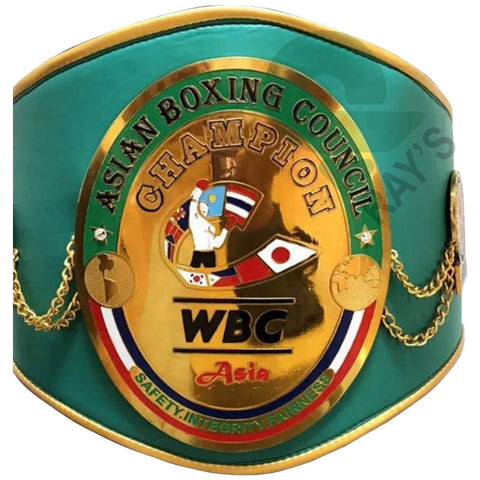 RAY'S ASIAN BOXING COUNCIL CHAMPIONSHIP REPLICA BELT ADULT SIZE