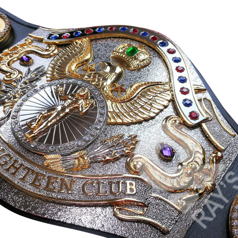 RAY'S GREATEST EIGHTEEN CHAMPIONSHIP CLUB REPLICA BELT