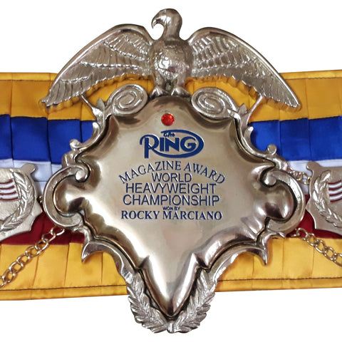 RAY'S Ring Magazine ROCKY MARCIANO World Heavyweight Champion REPLICA BELT ADULT SIZE