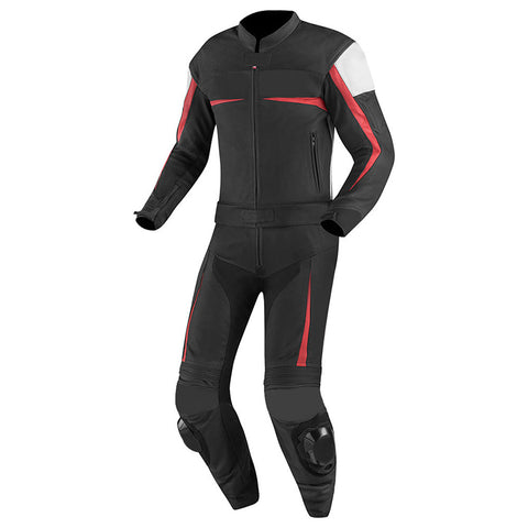 CUSTOM MADE MOTORBIKE LEATHER /BIKING RACING SPORT TWO PIECE SUIT