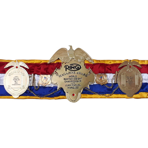 RAY'S Ring magazine JUAN MANUEL MARQUEZ REPLICA BELT, ADULT SIZE
