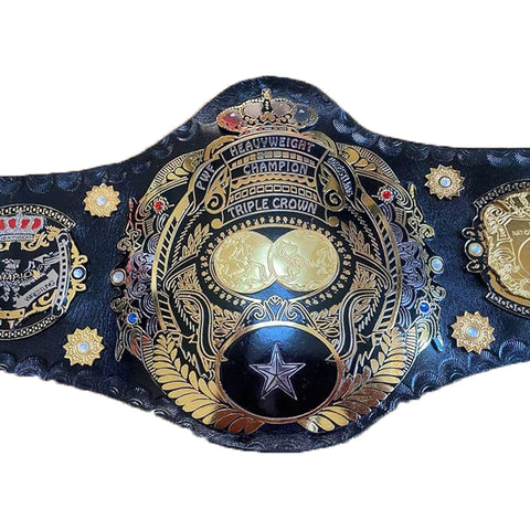 RAY'S TRIPLE CROWN CHAMPIONSHIP WRESTLING REPLICA BELT