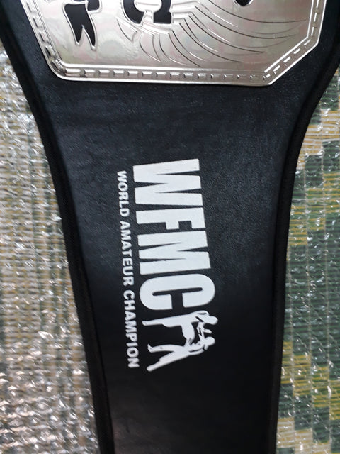 RAY'S WORLD WFMC CHAMPIONSHIP REPLICA BELT ADULT SIZE
