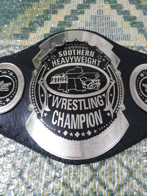 RAY'S South heavy weight wrestling champion Replica belt, ADULT SIZE