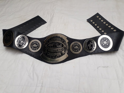 RAY'S South heavy weight wrestling champion Replica belt, ADULT SIZE