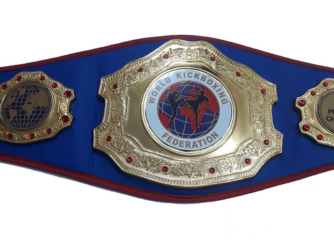 RAY'S WORLD KICK BOXING CHAMPIONSHIP REPLICA BELT ADULT SIZE