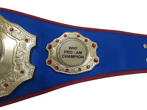 RAY'S WORLD KICK BOXING CHAMPIONSHIP REPLICA BELT ADULT SIZE