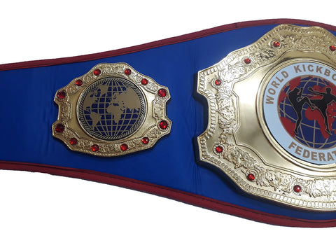 RAY'S WORLD KICK BOXING CHAMPIONSHIP REPLICA BELT ADULT SIZE