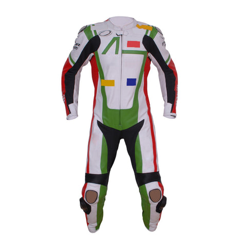 CUSTOM MADE MOTORBIKE LEATHER /BIKING RACING SPORT ONE PIECE SUIT