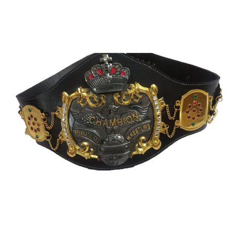 RAY'S INTERNATIONAL CHAMPION WRESTLING REPLICA BELT ADULT SIZE
