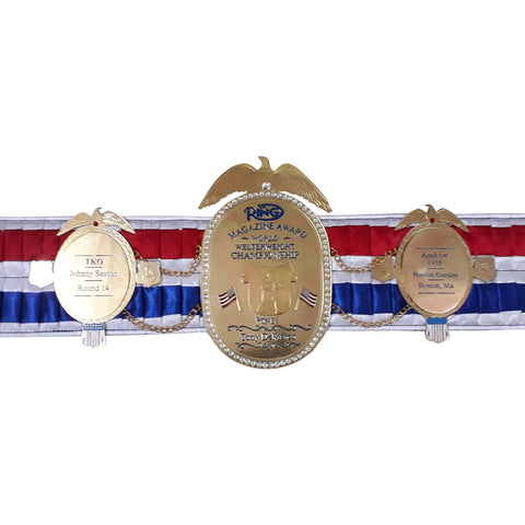 RAY'S Ring magazine TONY DEMARCO REPLICA BELT, ADULT SIZE