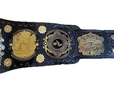 RAY'S TRIPLE CROWN CHAMPIONSHIP WRESTLING REPLICA BELT