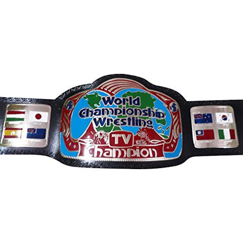 RAY'S WORLD TV WRESTLING CHAMPION REPLICA BELT,ADULT SIZE.