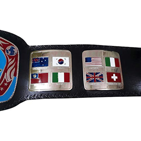 RAY'S WORLD TV WRESTLING CHAMPION REPLICA BELT,ADULT SIZE.