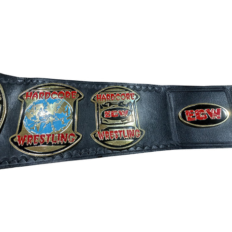 RAY'S ECW WORLD HEAVYWEIGHT WRESTLING CHAMPION REPLICA BELT, ADULT SIZE