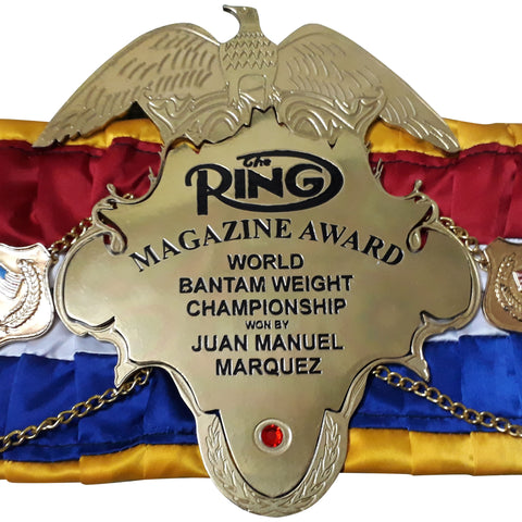 RAY'S Ring magazine JUAN MANUEL MARQUEZ REPLICA BELT, ADULT SIZE