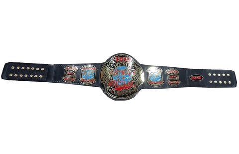 RAY'S ECW WORLD HEAVYWEIGHT WRESTLING CHAMPION REPLICA BELT, ADULT SIZE