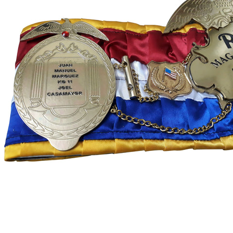 RAY'S Ring magazine JUAN MANUEL MARQUEZ REPLICA BELT, ADULT SIZE