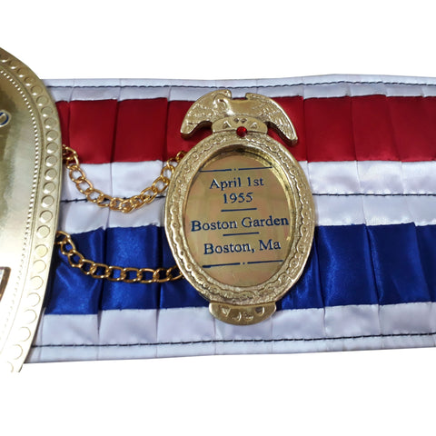 RAY'S Ring magazine world welter Tony Demarco REPLICA BELT, ADULT SIZE