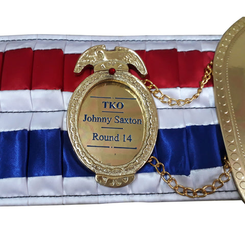 RAY'S Ring magazine world welter Tony Demarco REPLICA BELT, ADULT SIZE