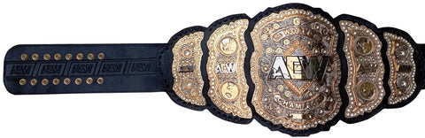 RAY'S AEW WORLD HEAVY WEIGHT WRESTLING CHAMPION REPLICA BELT, ADULT SIZE