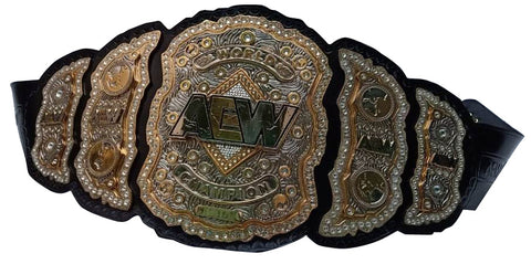 RAY'S AEW WORLD HEAVY WEIGHT WRESTLING CHAMPION REPLICA BELT, ADULT SIZE