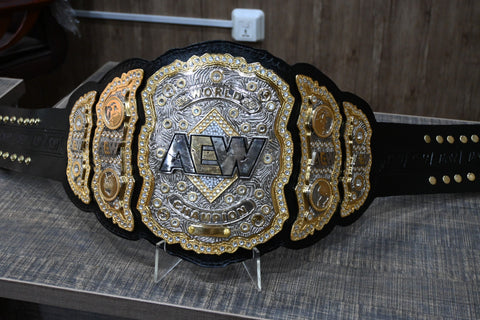 RAY'S AEW JON Moxley World Wrestling Championship Replica Belt