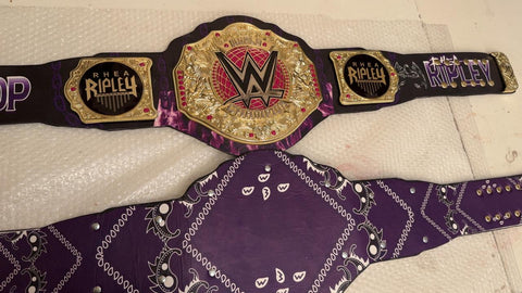 RAY'S Rhea Ripley World Heavyweight Championship Replica Belt Adult Size