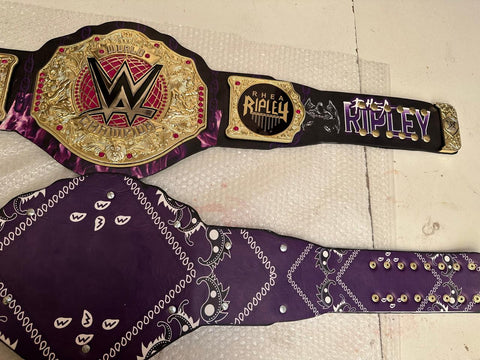 RAY'S Rhea Ripley World Heavyweight Championship Replica Belt Adult Size