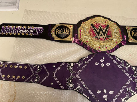 RAY'S Rhea Ripley World Heavyweight Championship Replica Belt Adult Size
