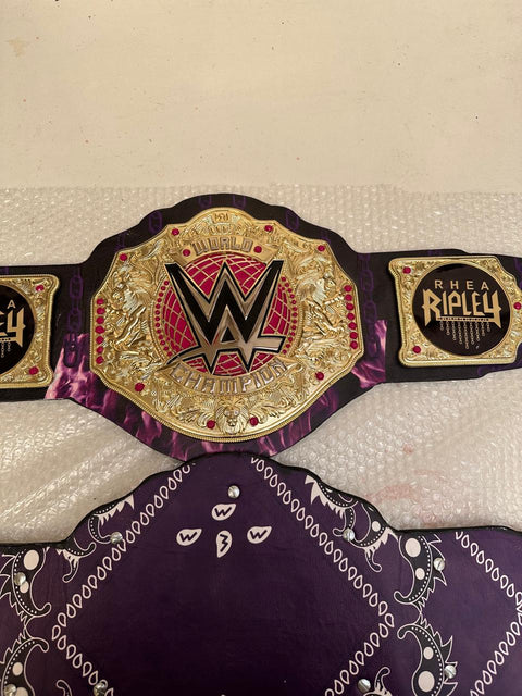 RAY'S Rhea Ripley World Heavyweight Championship Replica Belt Adult Size