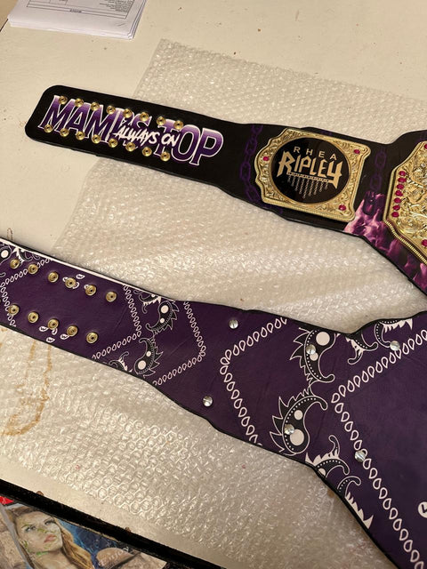 RAY'S Rhea Ripley World Heavyweight Championship Replica Belt Adult Size