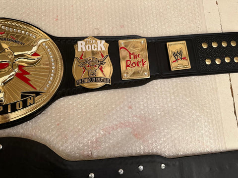 RAY'S THE ROCK CHAMPIONSHIP REPLICA BELT, ADULT SIZE