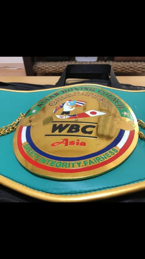 RAY'S ASIAN BOXING COUNCIL CHAMPIONSHIP REPLICA BELT ADULT SIZE