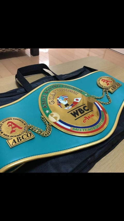 RAY'S ASIAN BOXING COUNCIL CHAMPIONSHIP REPLICA BELT ADULT SIZE