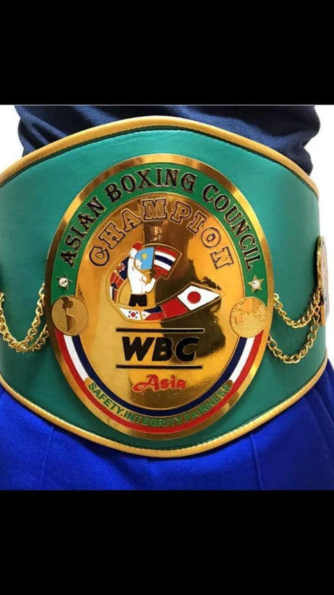 RAY'S ASIAN BOXING COUNCIL CHAMPIONSHIP REPLICA BELT ADULT SIZE