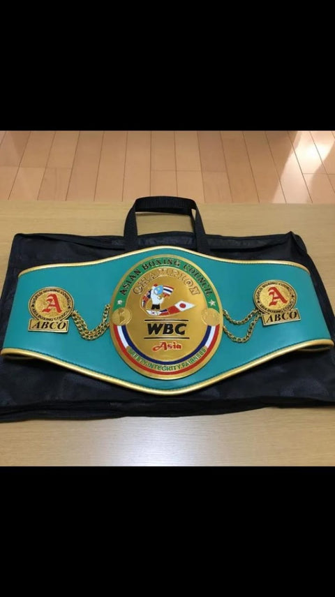 RAY'S ASIAN BOXING COUNCIL CHAMPIONSHIP REPLICA BELT ADULT SIZE