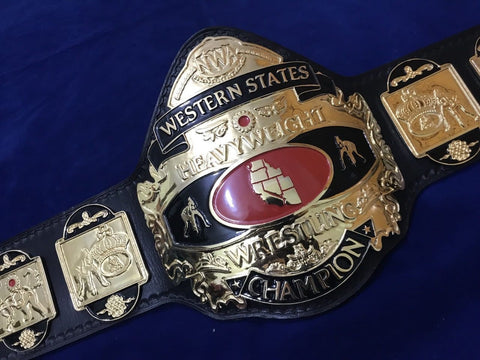 RAY'S WESTERN STATES WRESTLING CHAMPIONSHIP REPLICA BELT, ADULT SIZE