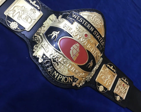 RAY'S WESTERN STATES WRESTLING CHAMPIONSHIP REPLICA BELT, ADULT SIZE