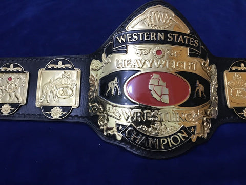 RAY'S WESTERN STATES WRESTLING CHAMPIONSHIP REPLICA BELT, ADULT SIZE
