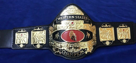 RAY'S WESTERN STATES WRESTLING CHAMPIONSHIP REPLICA BELT, ADULT SIZE