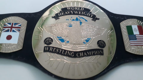 RAYS WORLD HEAVY WEIGHT WRESTLING CHAMPIONSHIP REPLICA BELT, ADULT SIZE