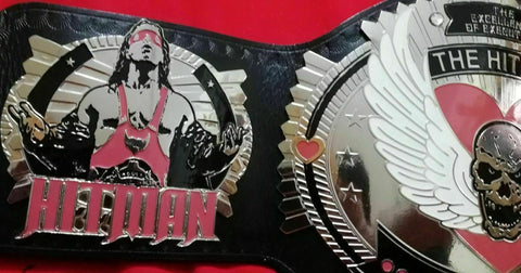 RAY'S HIT MAN BRET HEART CHAMPIONSHIP REPLICA BELT ADULT SIZE