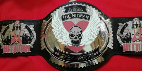 RAY'S HIT MAN BRET HEART CHAMPIONSHIP REPLICA BELT ADULT SIZE