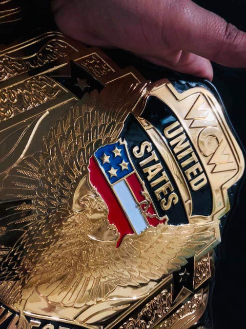 RAY'S WCW UNITED STATES HEAVYWEIGHT REPLICA BELT, ADULT SIZE