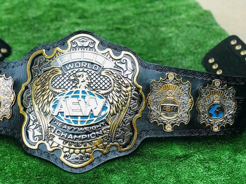 RAY'S AEW WORLD WRESTLING CHAMPION REPLICA BELT, ADULT SIZE