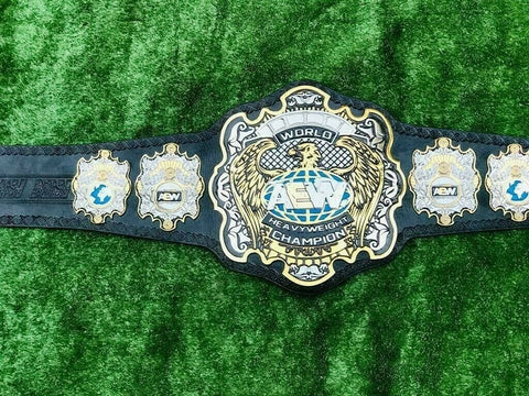 RAY'S AEW WORLD WRESTLING CHAMPION REPLICA BELT, ADULT SIZE