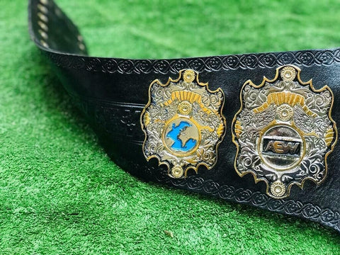 RAY'S AEW WORLD WRESTLING CHAMPION REPLICA BELT, ADULT SIZE