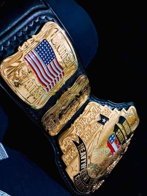 RAY'S WCW UNITED STATES HEAVYWEIGHT REPLICA BELT, ADULT SIZE
