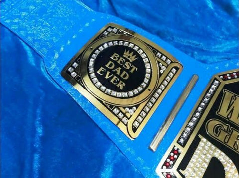 RAY'S WORLD'S GREATEST DAD CHAMPIONSHIP REPLICA BELT, ADULT SIZE